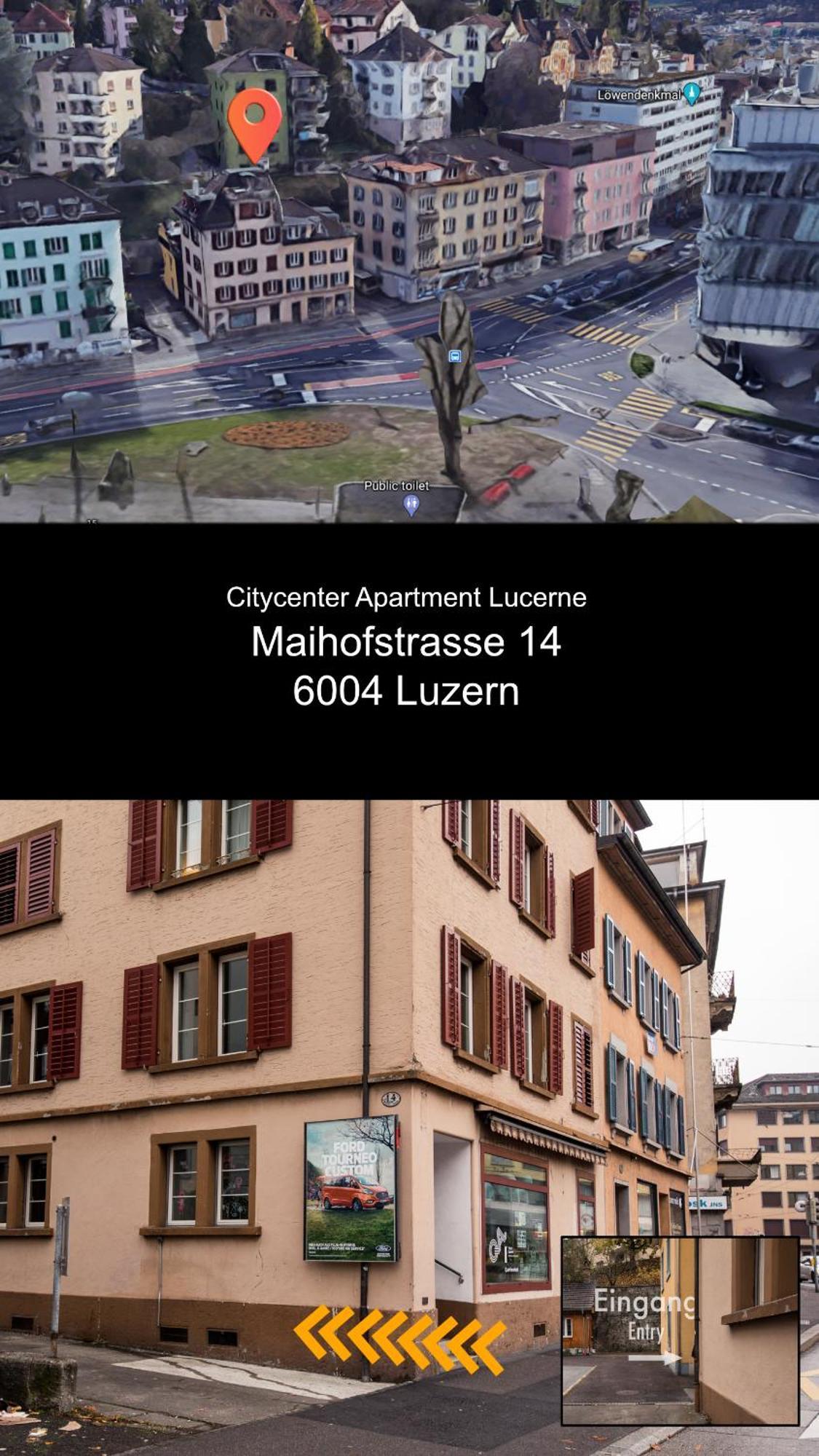 Citycenter Apartment With Parking Luzern Eksteriør bilde